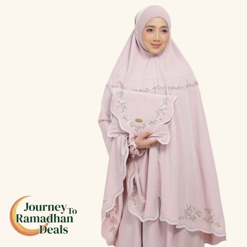 06_Telekung TCO Kameela Luxe Dusty Rose