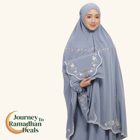 09_Telekung TCO Kameela Luxe Icy Gray