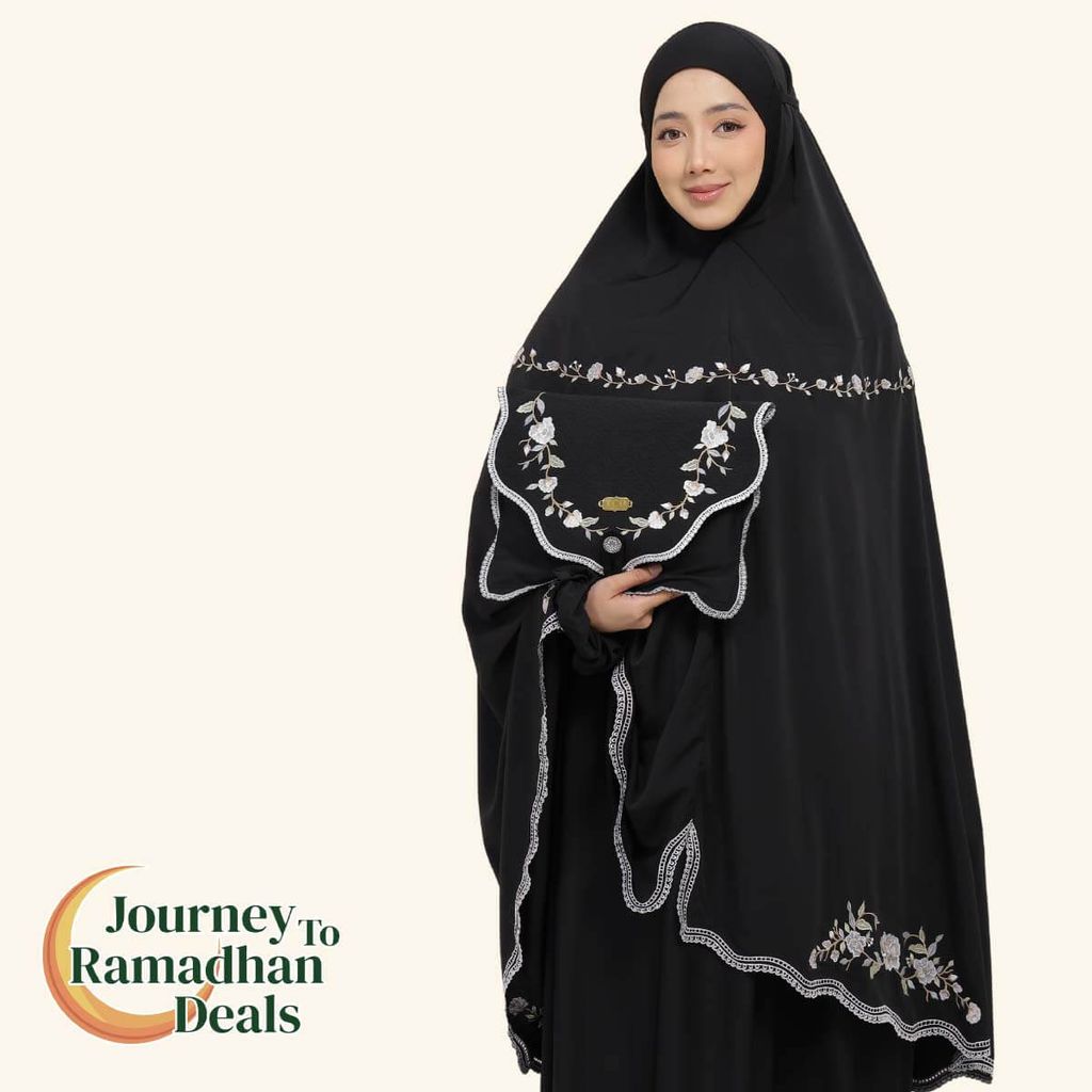 10_Telekung TCO Kameela Luxe Jet Black