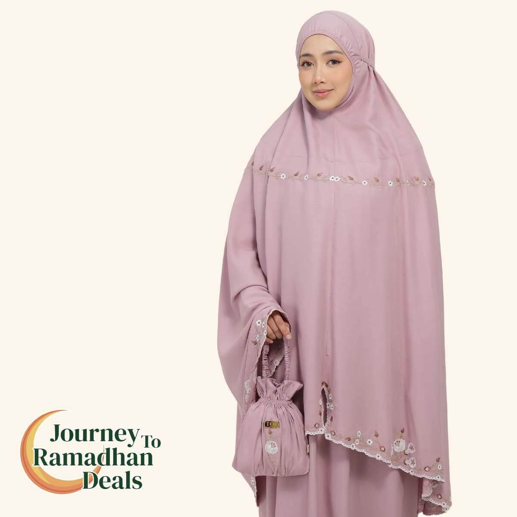 02_Telekung TCO Pearl Yasmine Plum Mauve