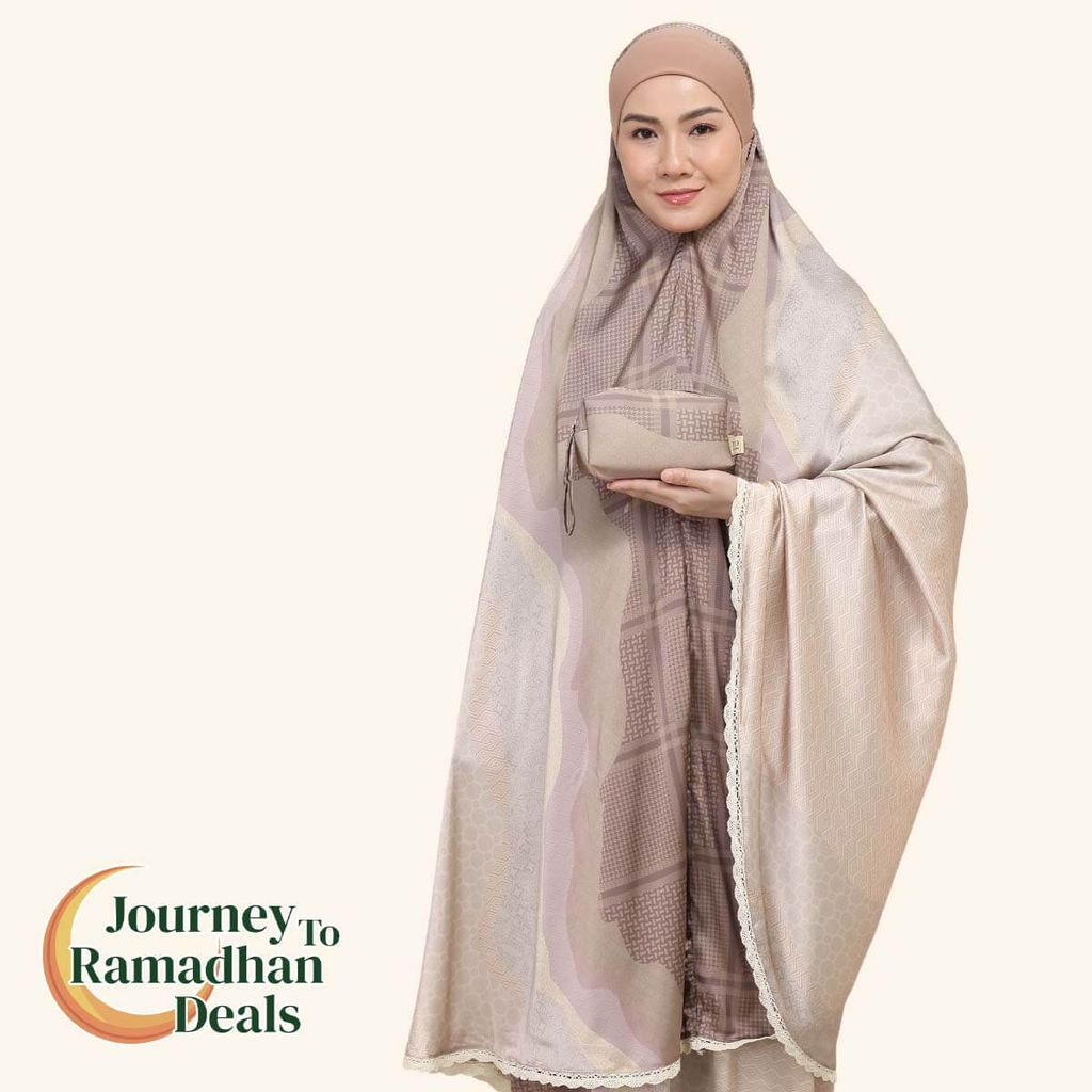 02_Telekung TCO Travel Ezi Linea Sandy Brown