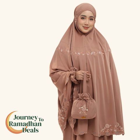 01_Telekung TCO Windy Luxe Burnt Brick