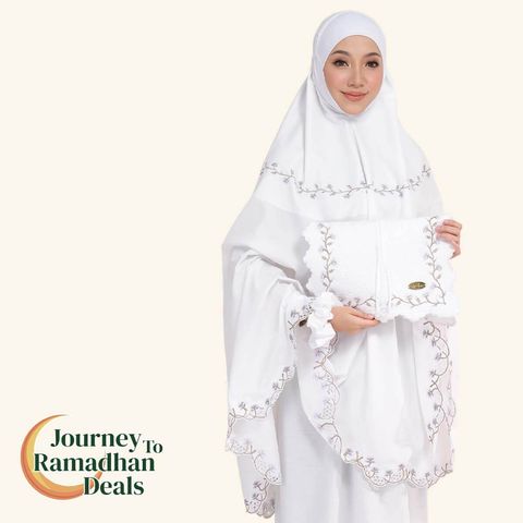 07_Telekung TCO Signature Pesona Pearl White