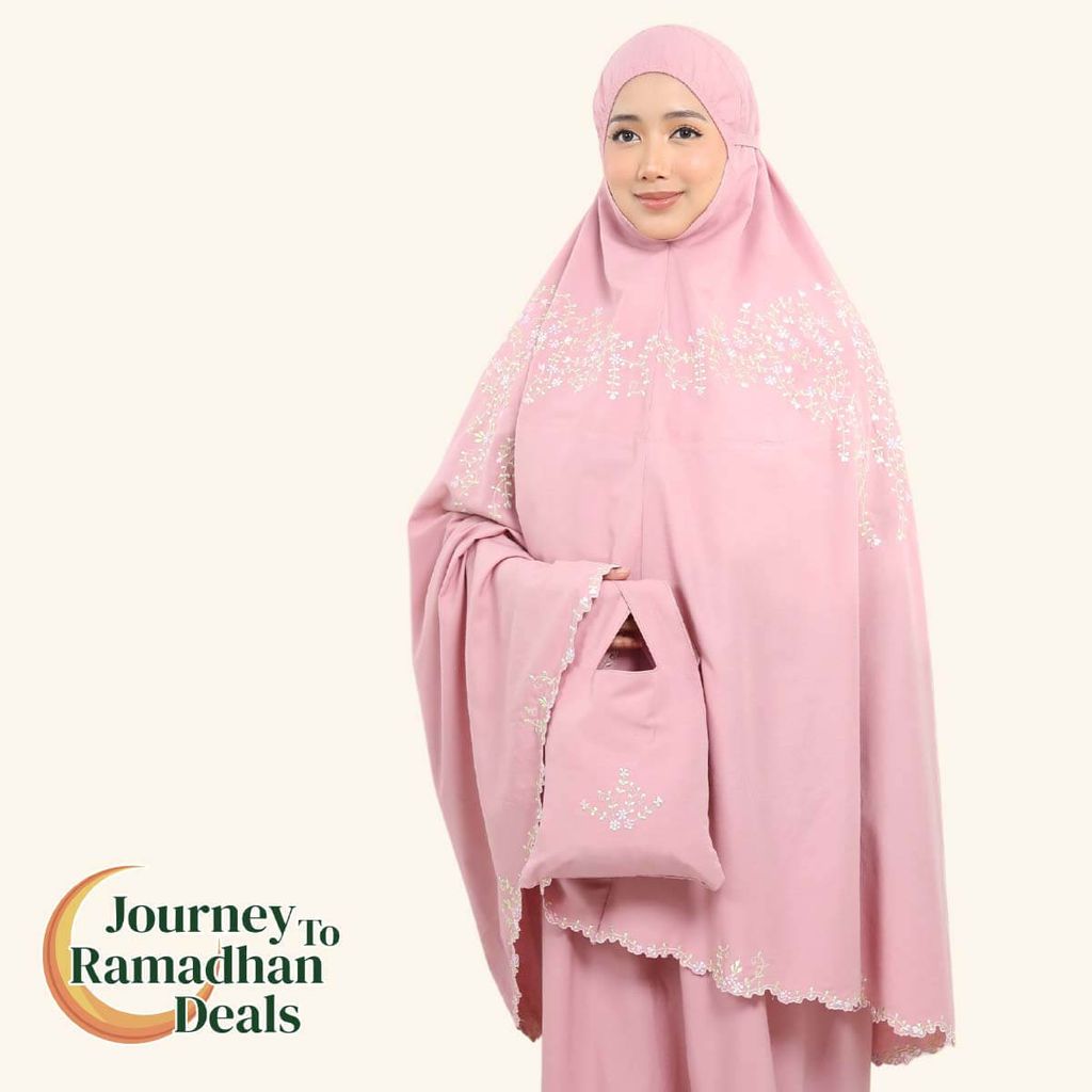 01_Telekung TCO Melor Dusty Pink