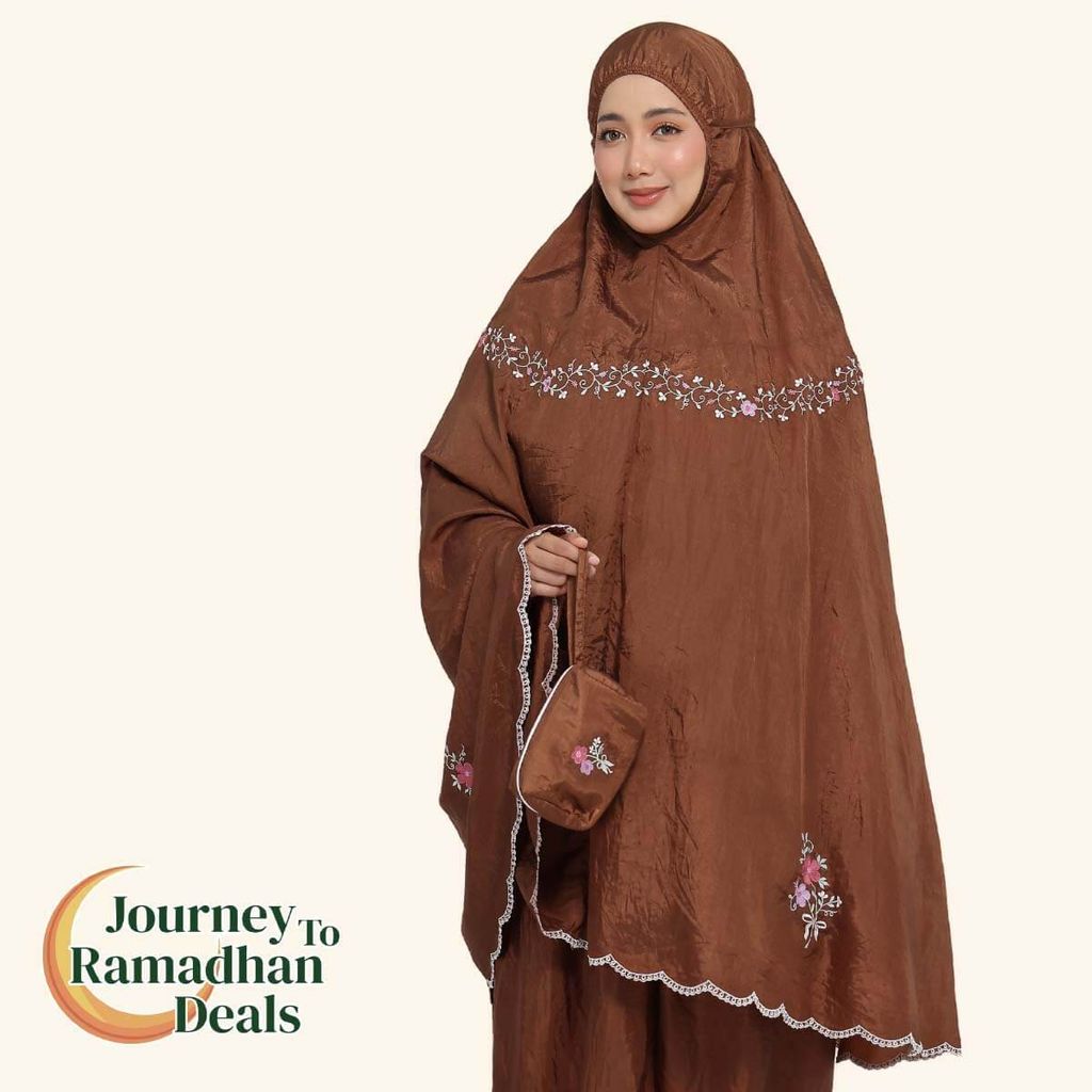 01_Telekung TCO Travel Wander Coffee Brown