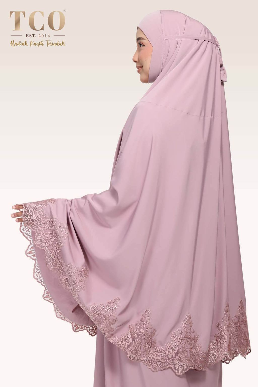 03_Telekung TCO Sera Luxe Dusty Mauve