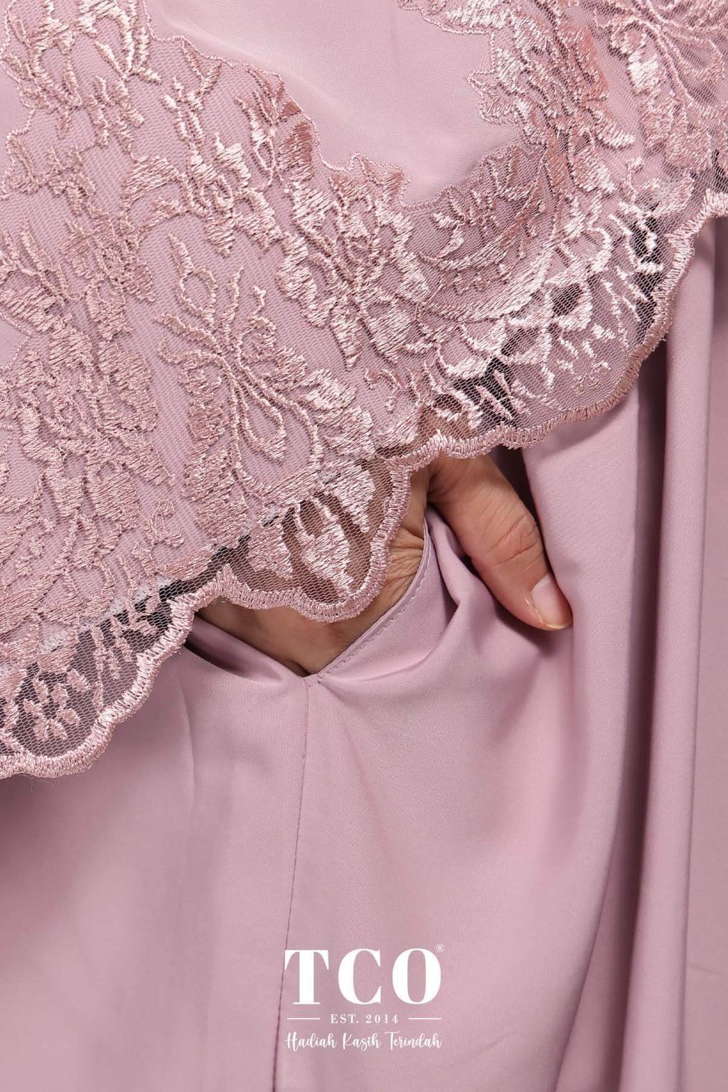 06_Telekung TCO Sera Luxe Dusty Mauve