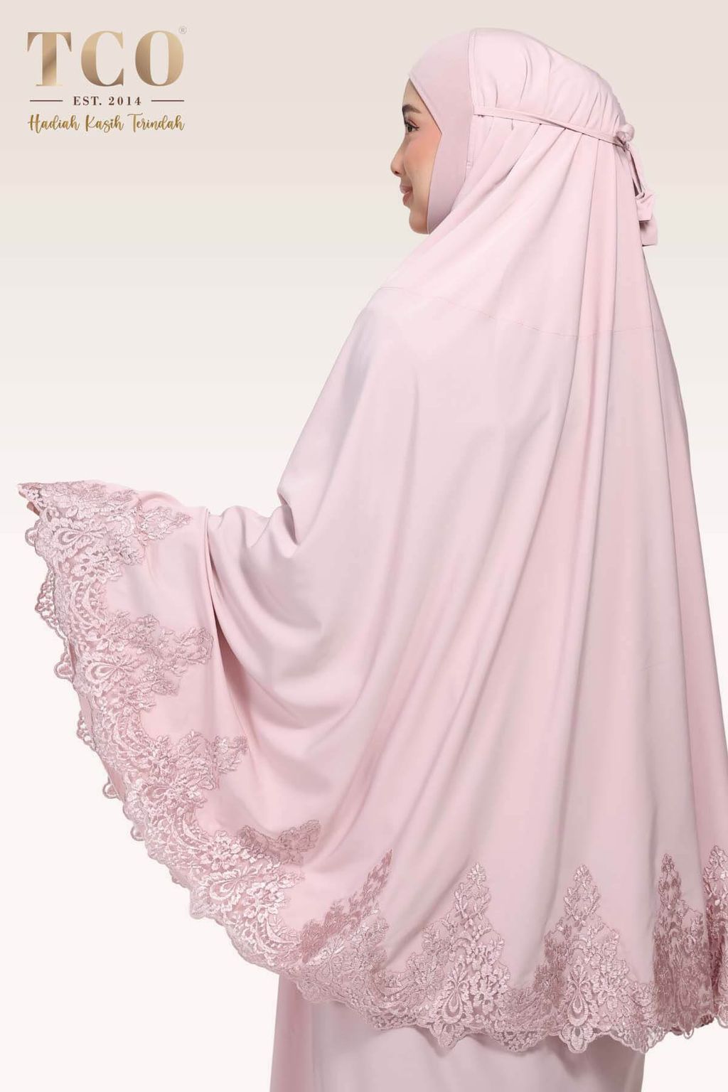 03_Telekung TCO Sera Luxe Dusty Rose