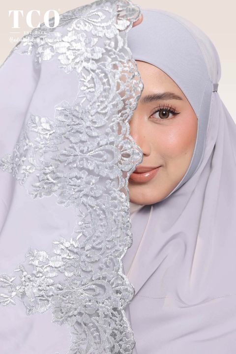05_Telekung TCO Sera Luxe Gray Lilac