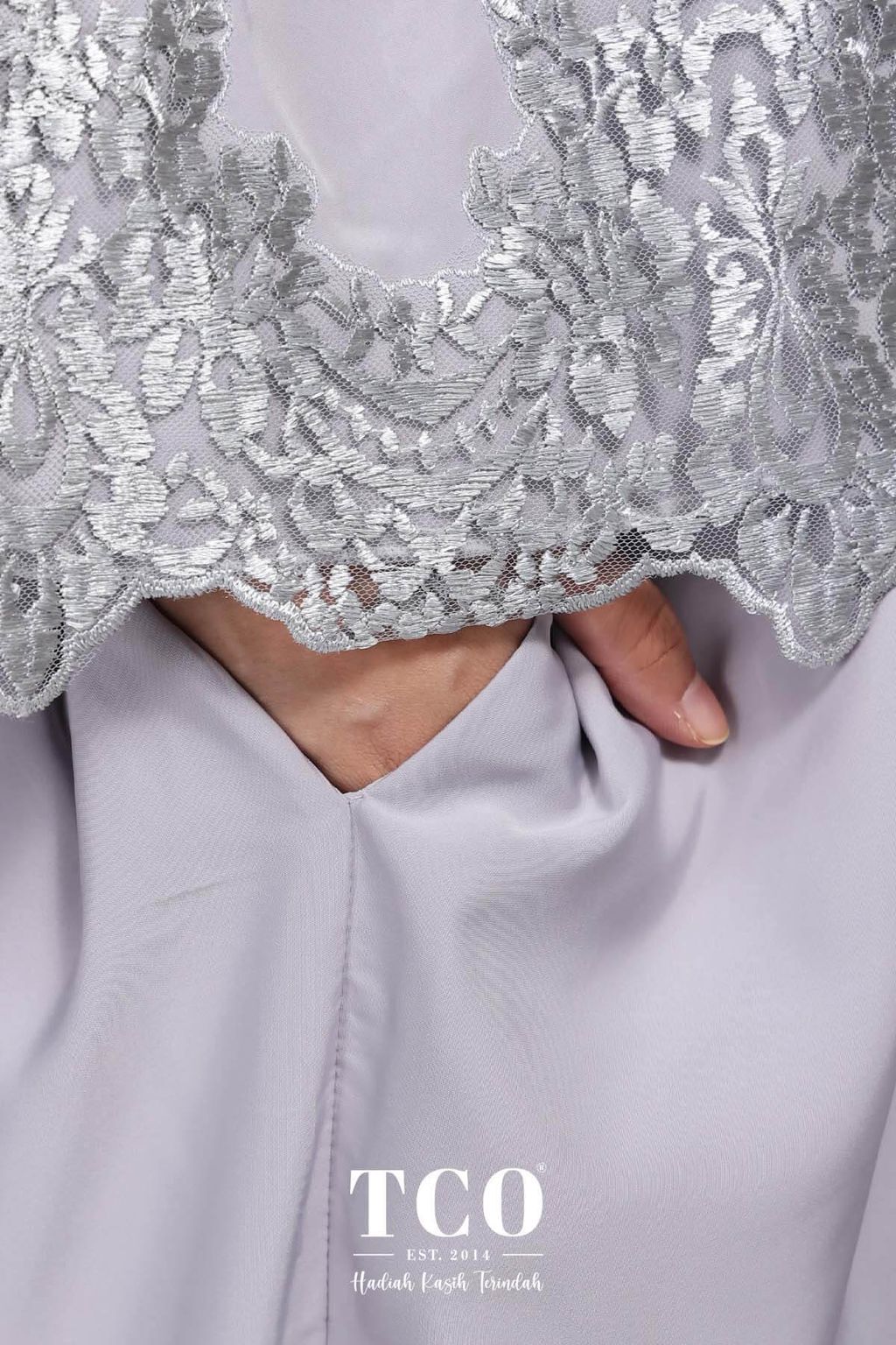 06_Telekung TCO Sera Luxe Gray Lilac