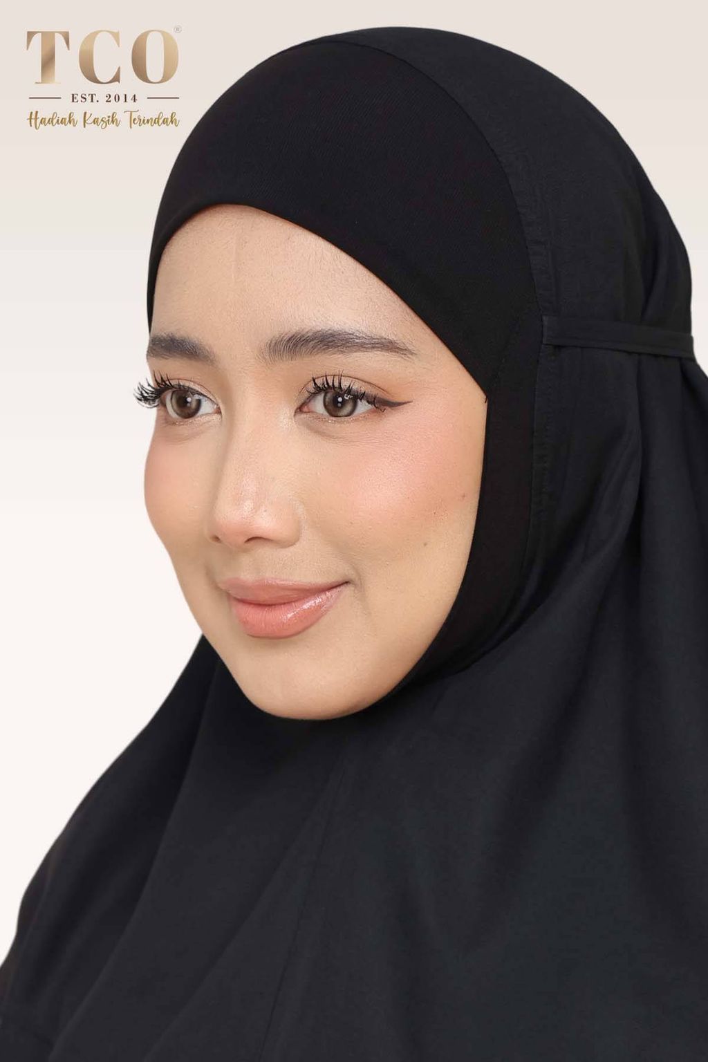 04_Telekung TCO Pearl Ratna Classic Black