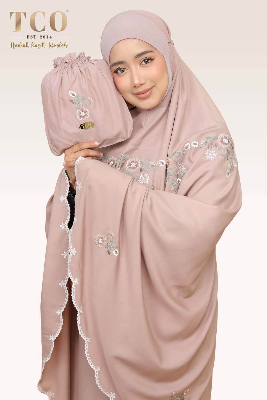 02_Telekung TCO Pearl Ratna Creamy Mocha