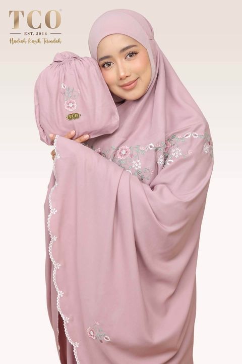 02_Telekung TCO Pearl Ratna Plum Mauve