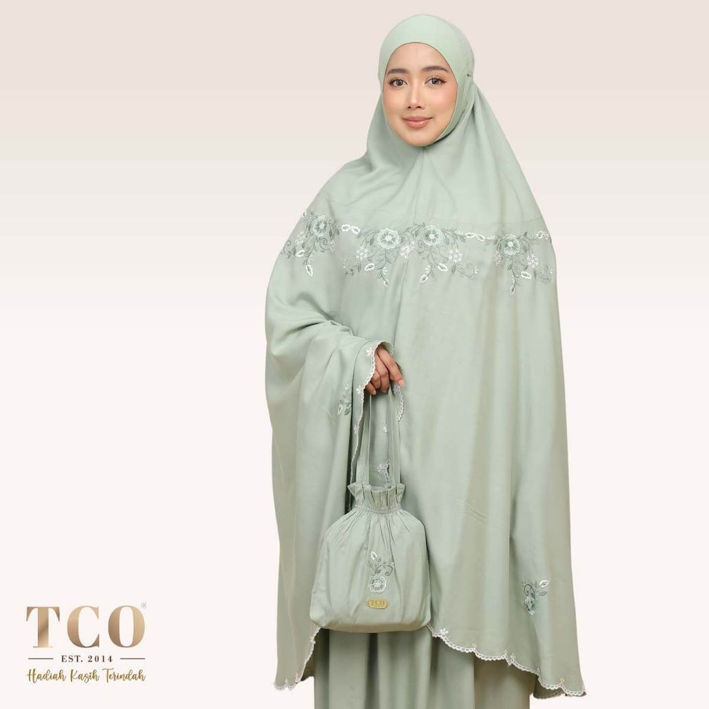 01_Telekung TCO Pearl Ratna Serene Green