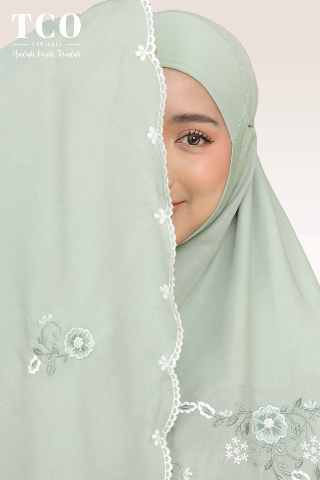 05_Telekung TCO Pearl Ratna Serene Green