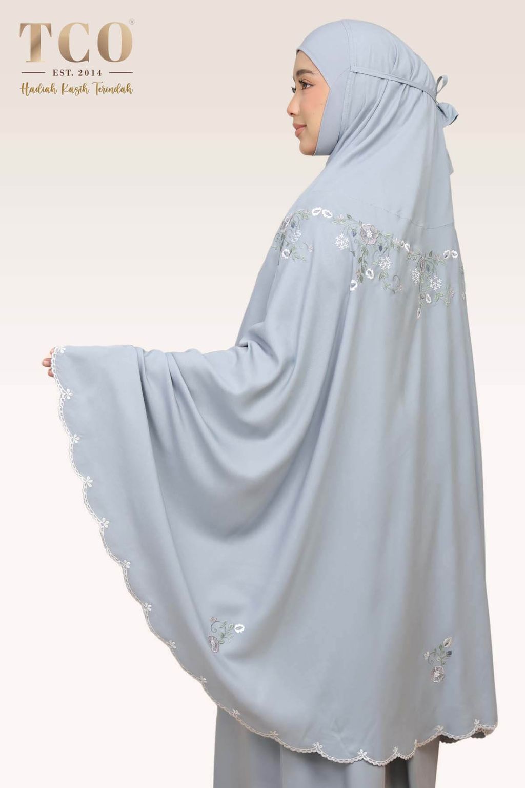 03_Telekung TCO Pearl Ratna Smoky Bluish