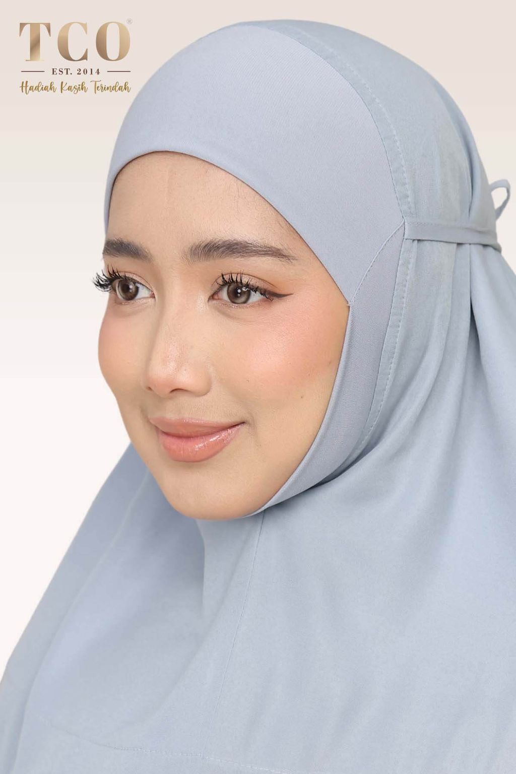 04_Telekung TCO Pearl Ratna Smoky Bluish