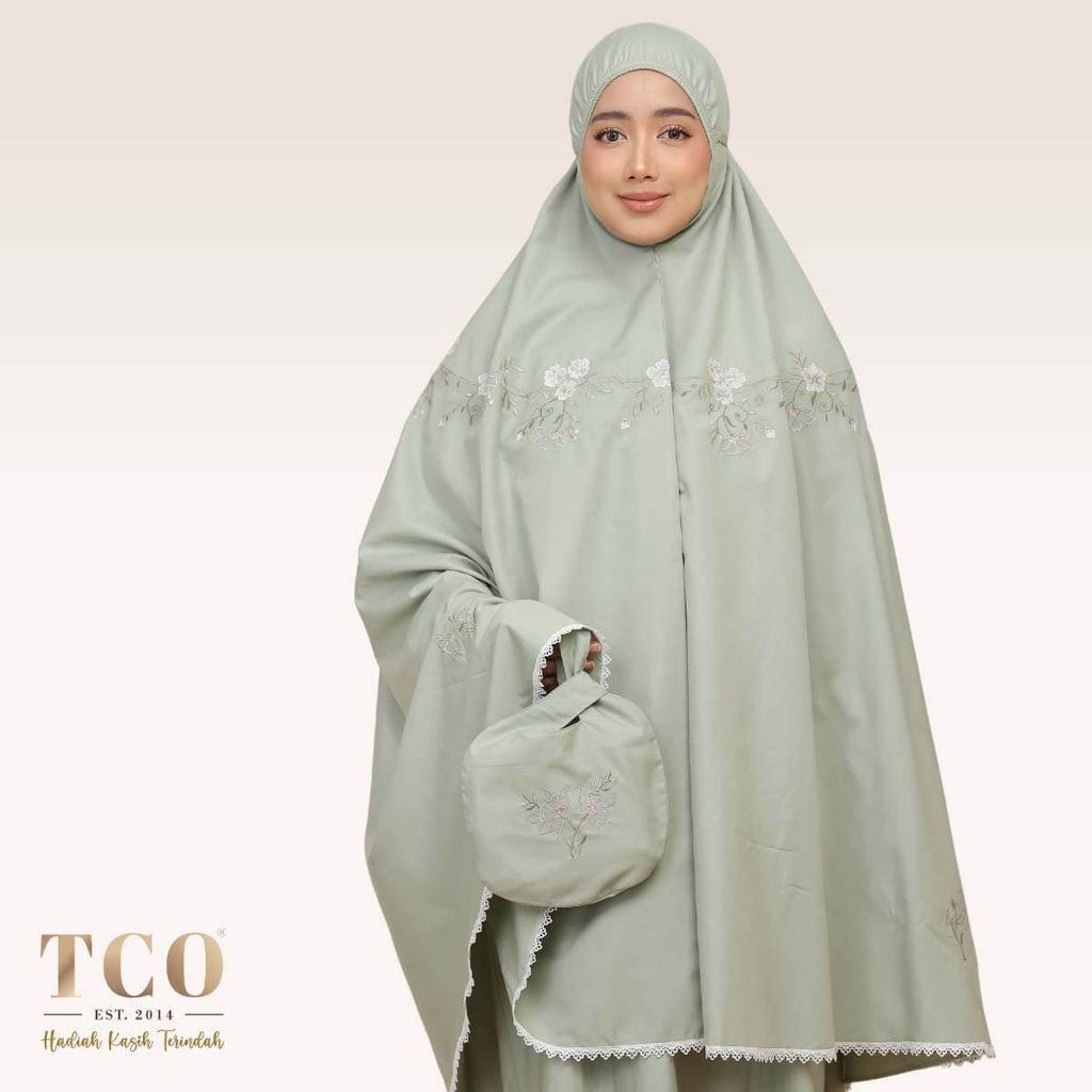 01_Telekung TCO Salma Dusty Green