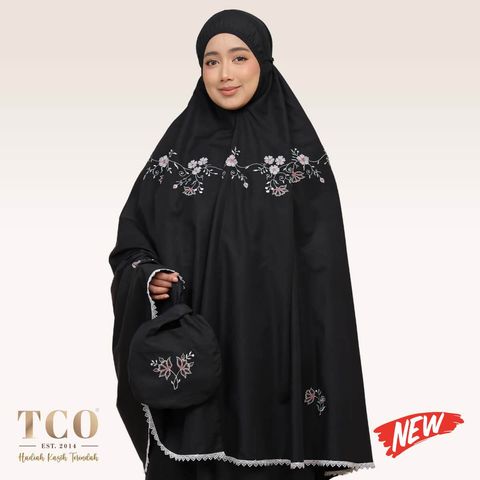 01_Telekung TCO Salma Black New