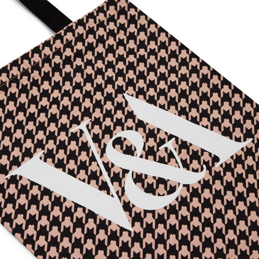 156754-TOTEBAG-PINK-HOUNDSTOOTH