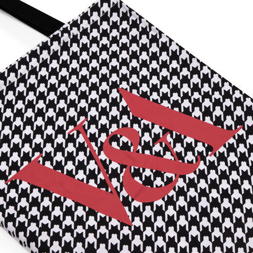 156752-TOTEBAG-WHITE-HOUNDSTOOTH