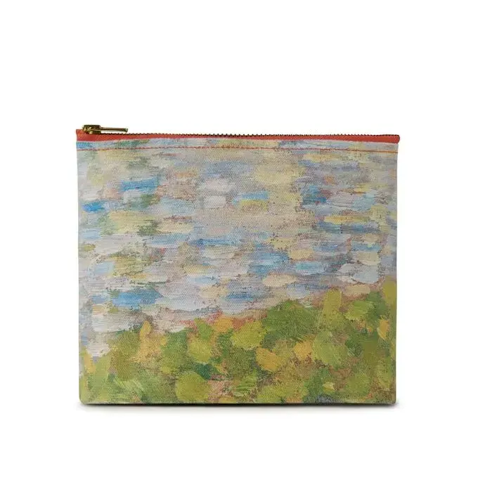 1057328---pouch-a5-seurat-brushstrokes-orange