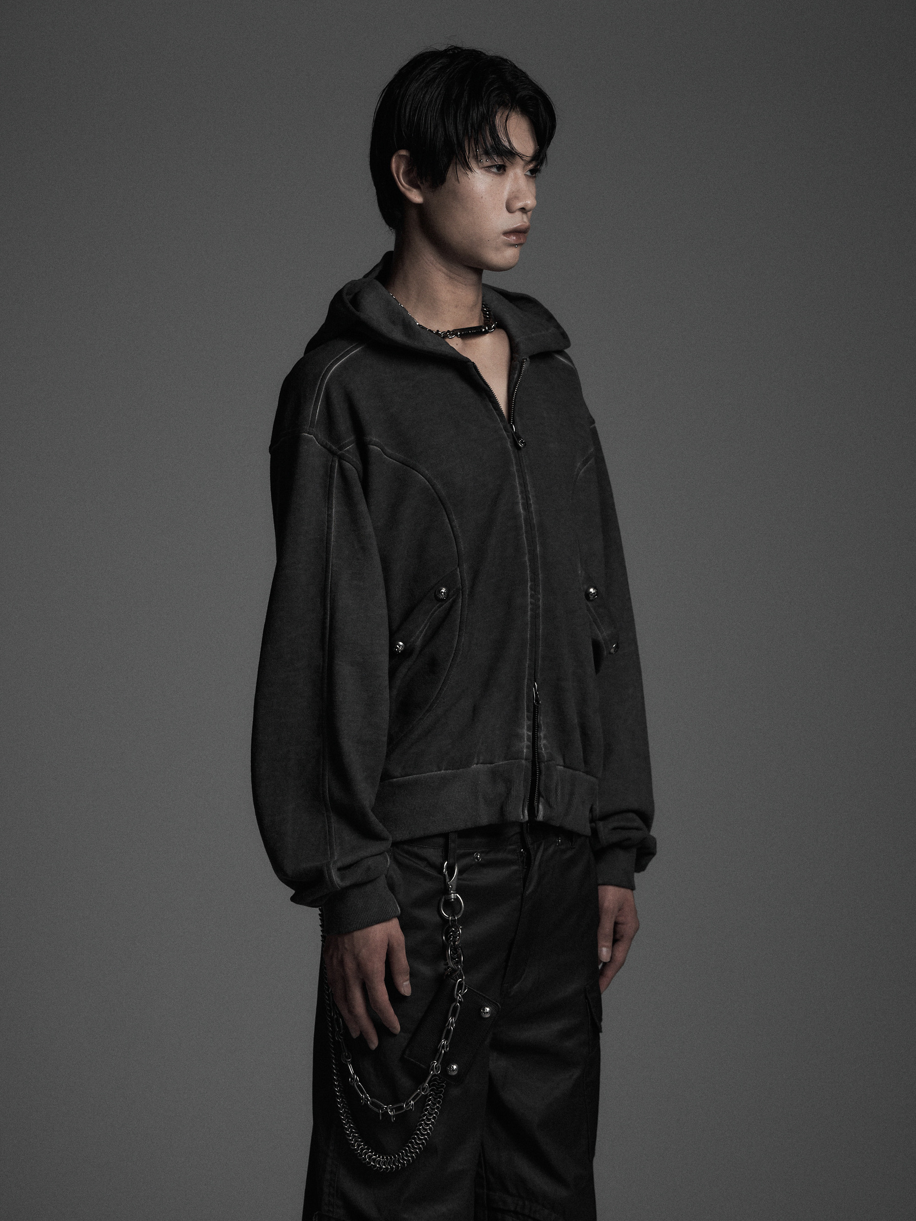 ROSEN KREUZ】CYCLEYOKE ZIP UP HOODIE – Overdrive.studios