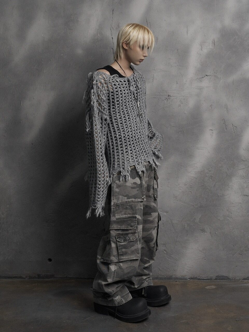 ROSEN KREUZ】CROCHET LOOSE KNIT – Overdrive.studios
