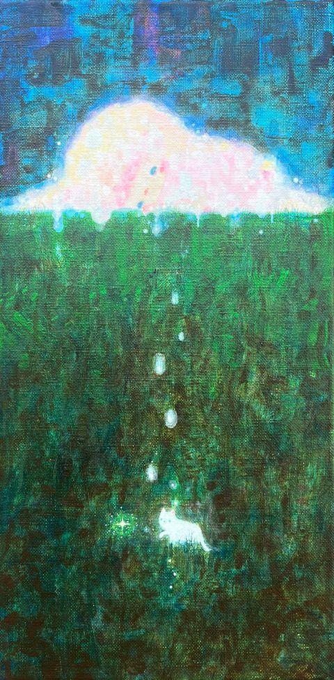 沈睡的夢.壓克力.20X40 (1)