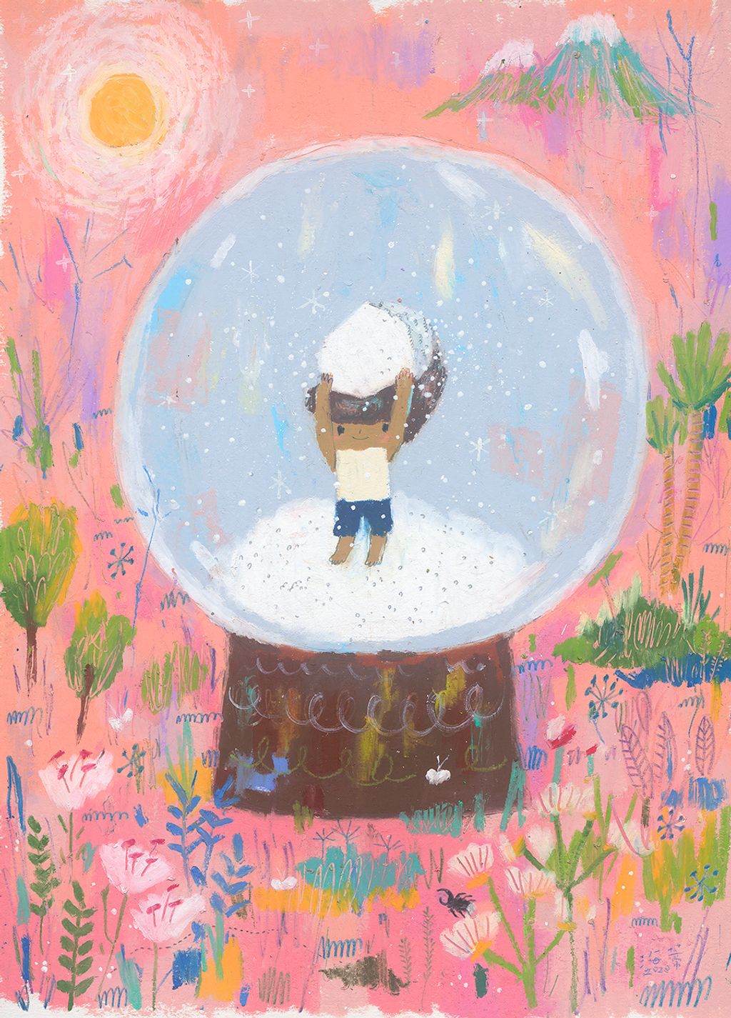 Ｖ雪花球