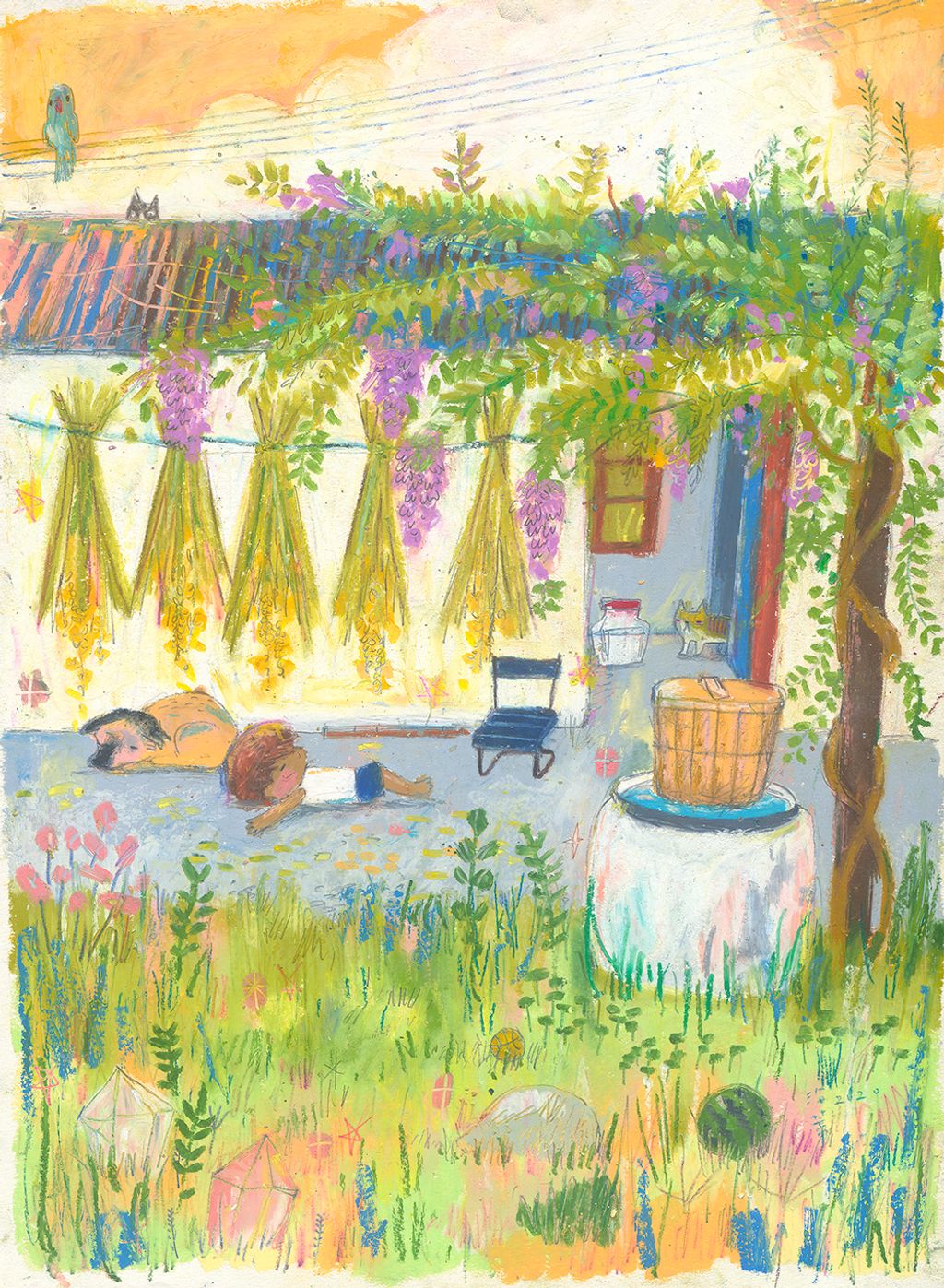 Ｖ紫藤花