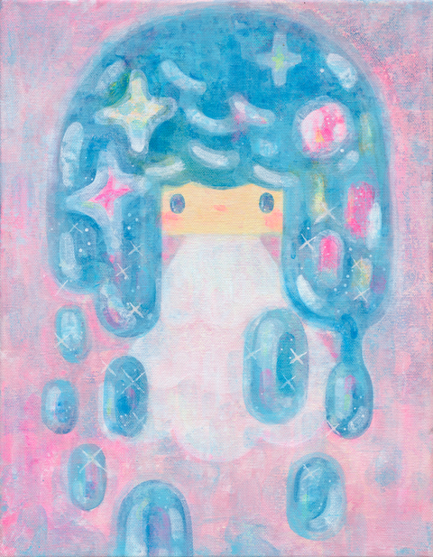 06出生的寶石.壓克力.27X35。30,000