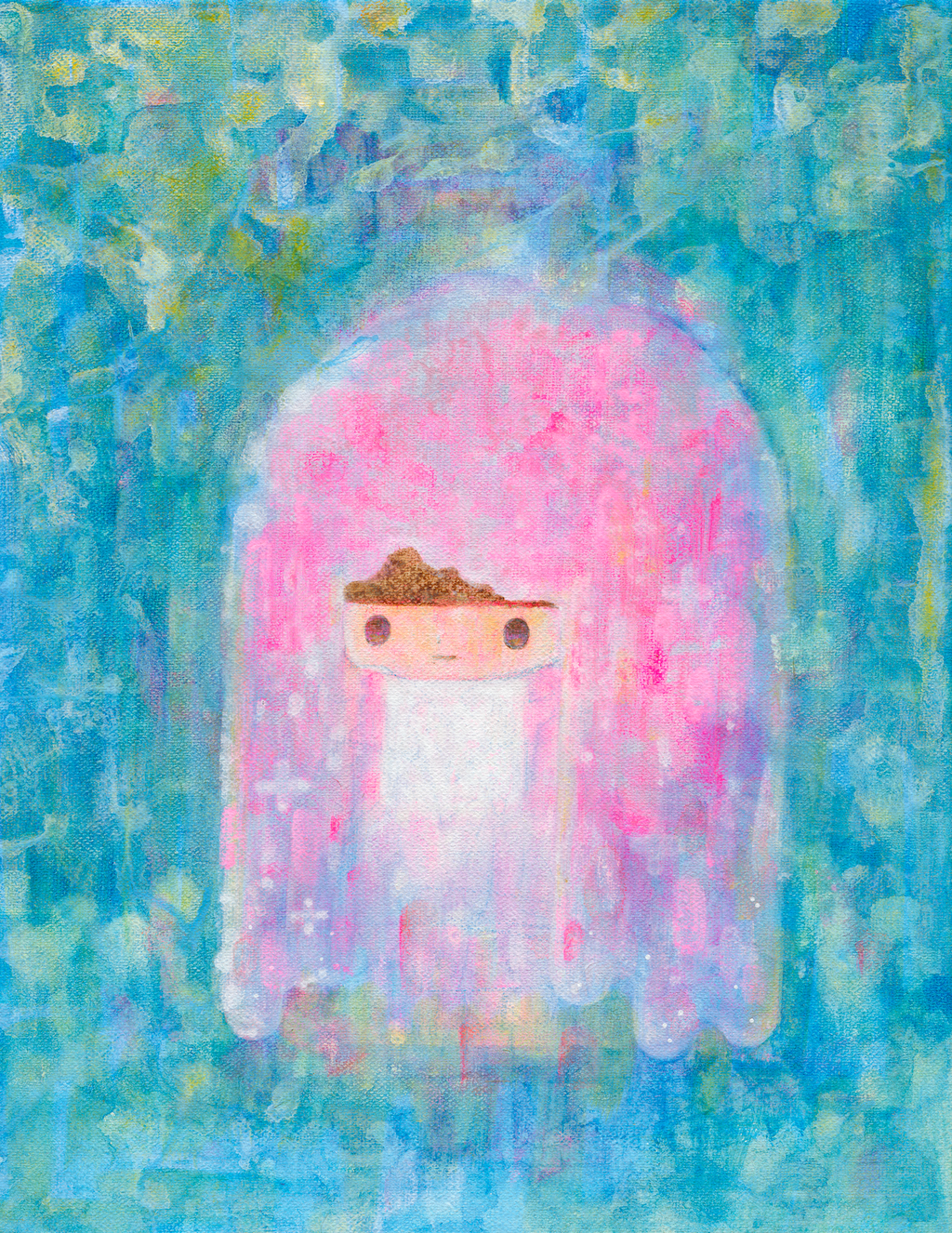10靈魂.壓克力.27X35。30,000