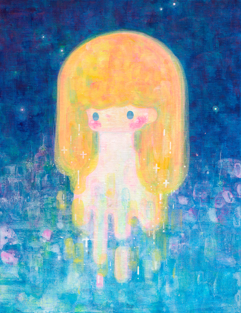 16柔軟的光.壓克力31X41。32,000