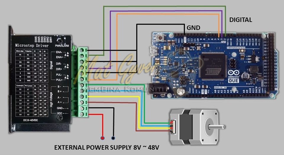 nema 17 stepper motor fritzing