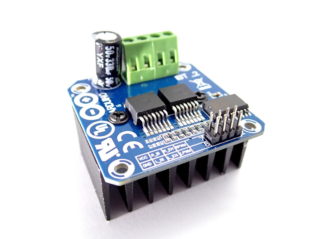 Motor Driver BTS7960 43A HBridge High Power MatGyver DIY & Hobby