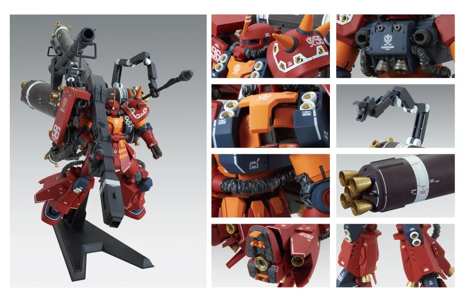 2339750_5063050_Bandai_MG_MS-06R_Zaku_II_High_Mobility_Type_Psycho_Zaku_Gundam_Thunderbolt_Ver.Ka_Model_Kit_4573102630506_副本
