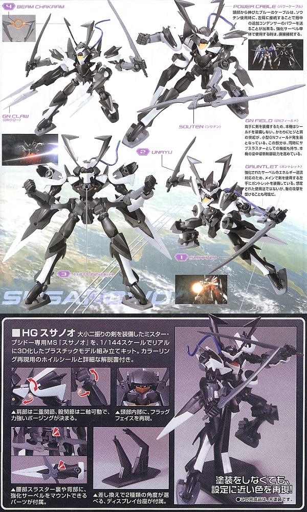 Gundam HG Model Kit - Susanowo_副本