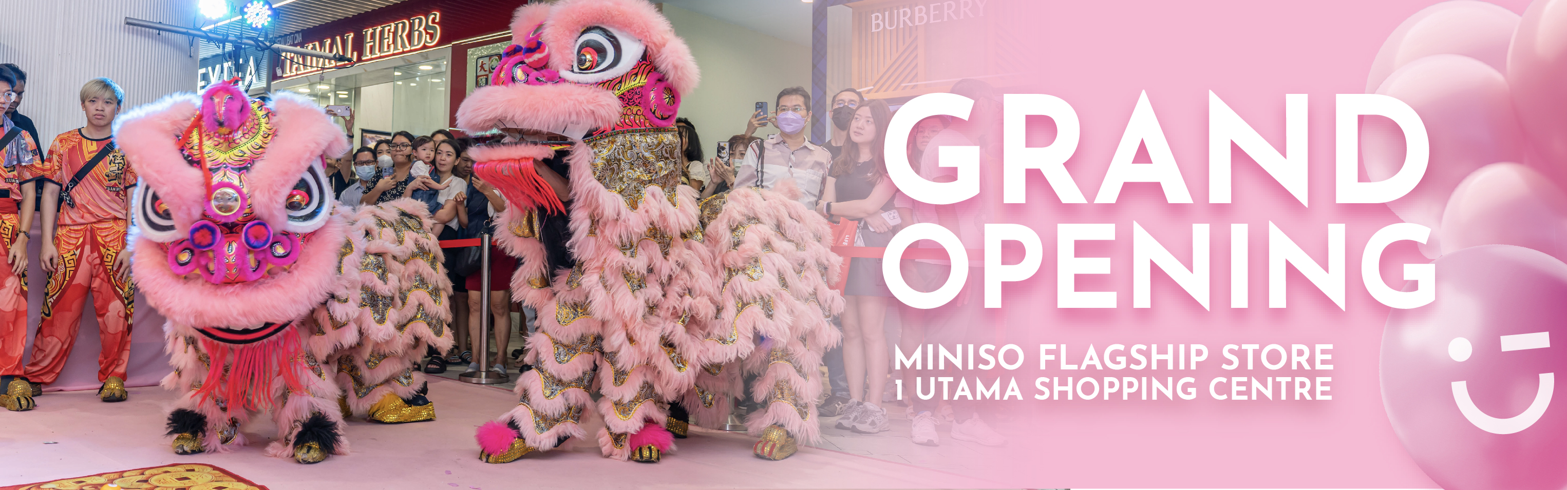 MINISO 1 UTAMA SHOPING CENTRE Grand Opening