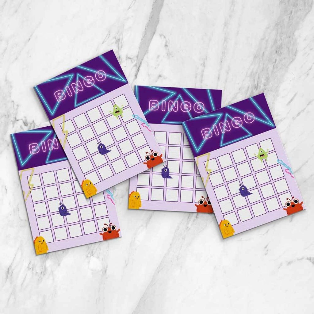 新版賓果卡-怪獸派對