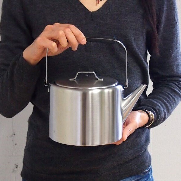 茶壺 相澤工房霧面不鏽鋼開水壺茶壺2.0L [偶拾小巷] 日本製