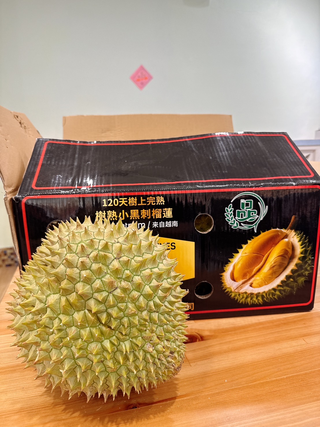 越南 小黑刺(貓山王)榴蓮