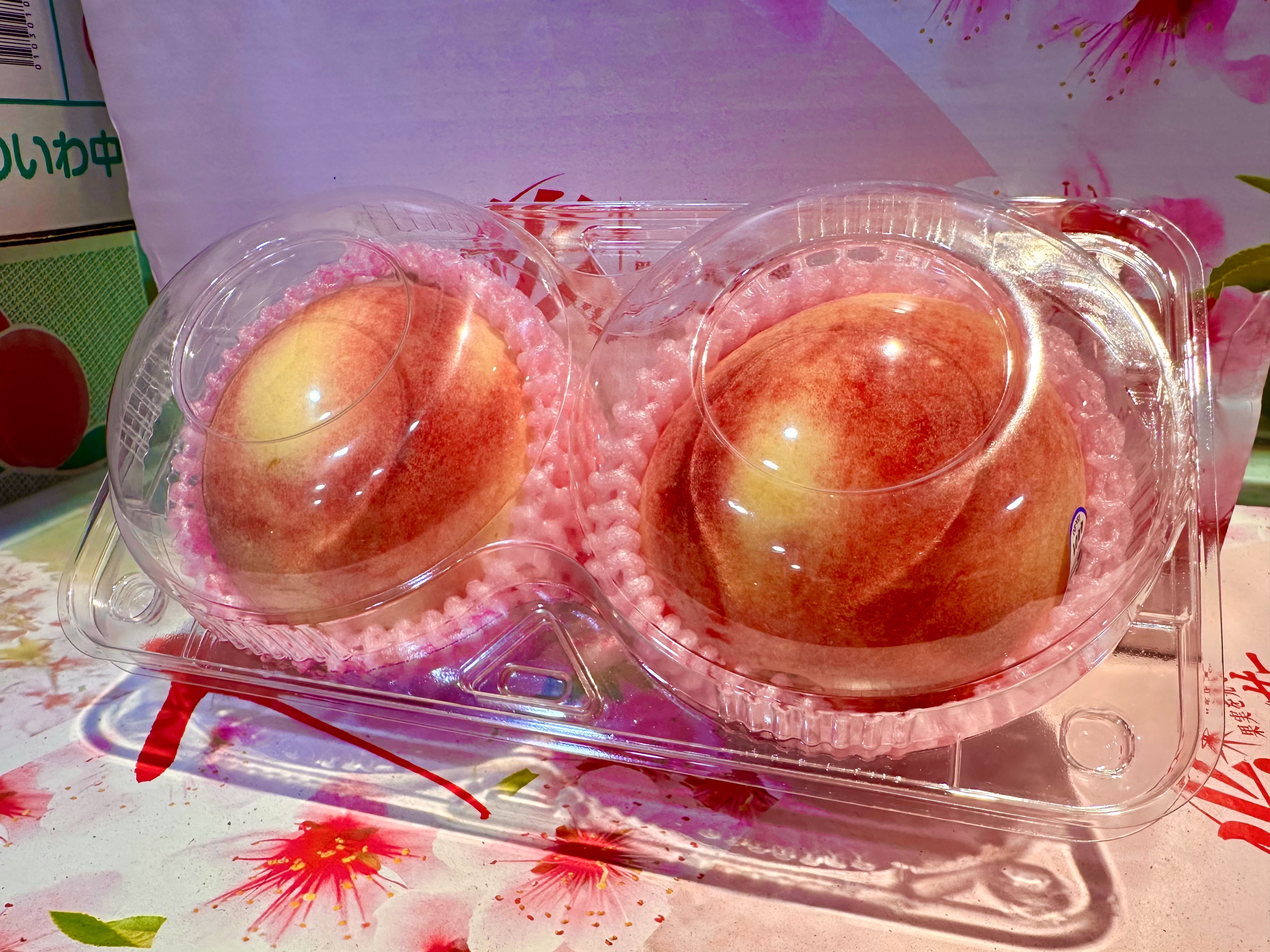 2玉 盒裝日本水蜜桃