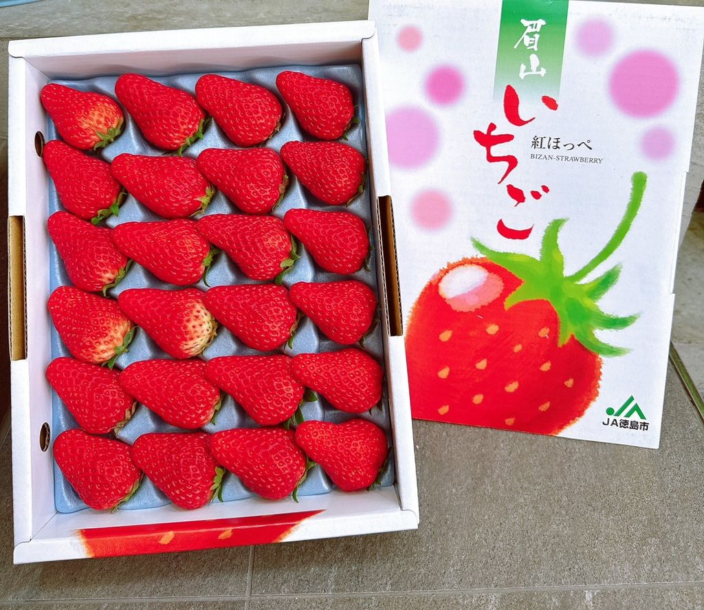 🇯🇵日本 德島 眉山 紅顏草莓 禮盒🍓