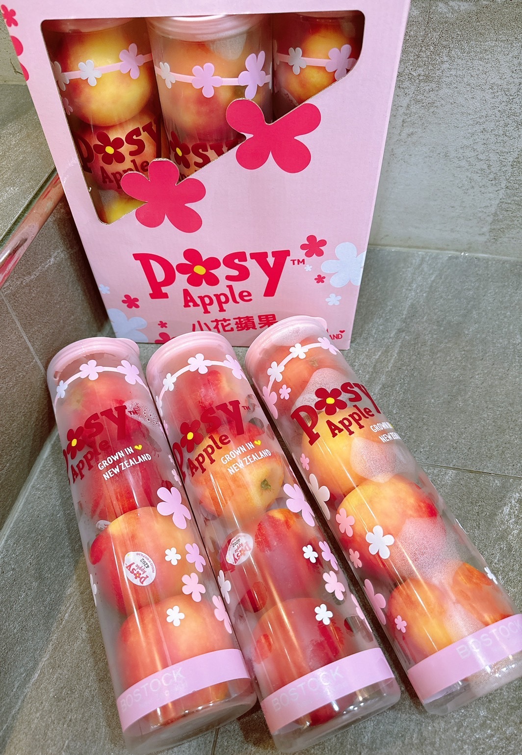 紐西蘭 空運posy小花 有機水蜜桃 蘋果