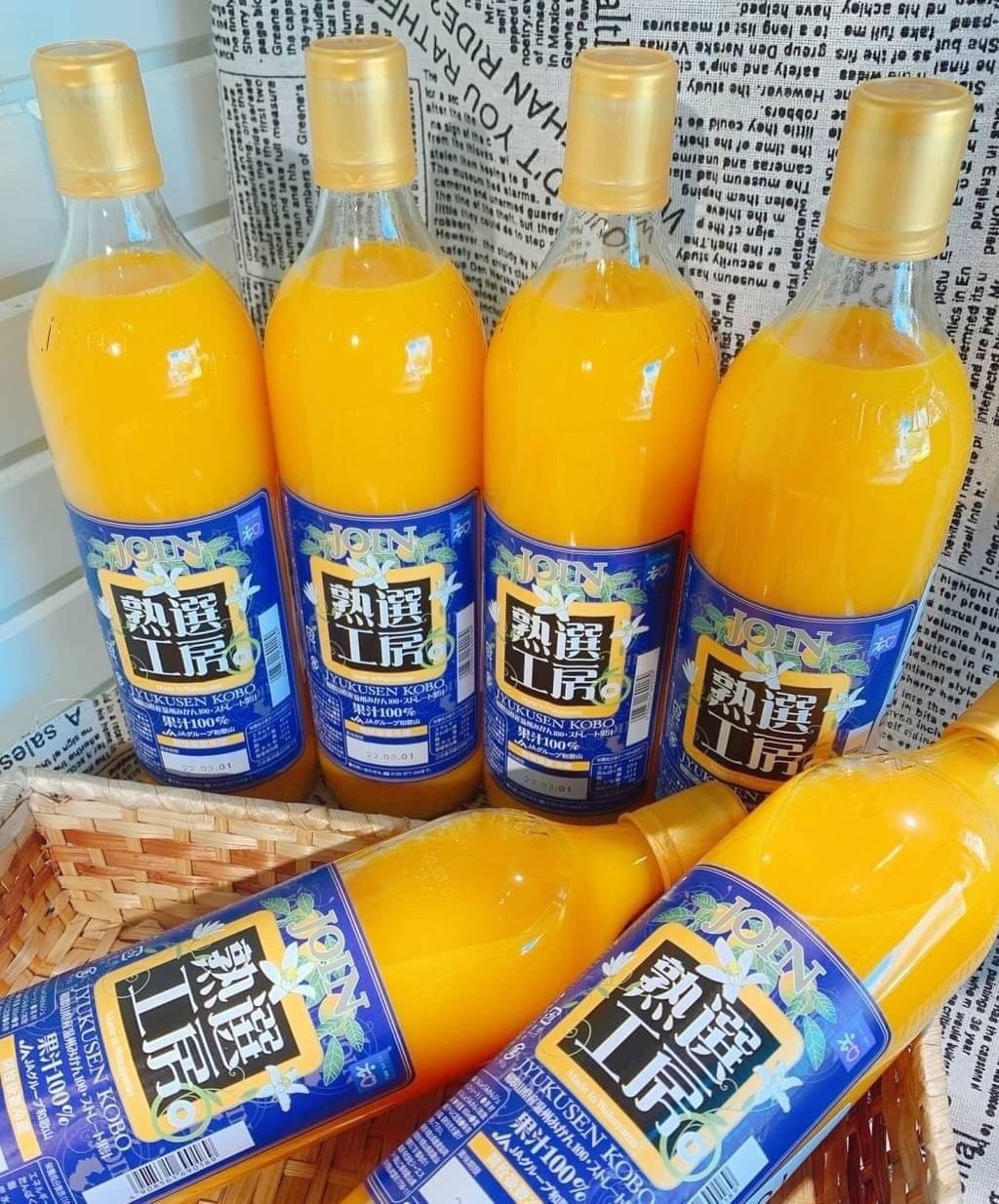 🇯🇵日本 和歌山 熟選工房 100% 蜜柑果汁🍊
