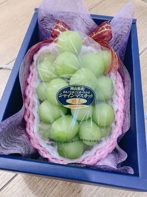 🇯🇵日本 岡山 晴王 麝香葡萄 一房禮盒🍇