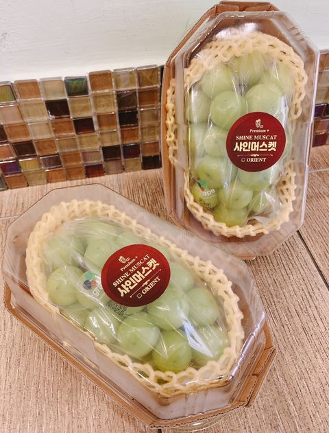 🇰🇷韓國 頂級 大果實 麝香葡萄 盒裝🍇2