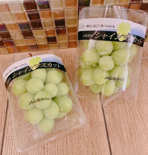🇯🇵日本 山梨 甲府 麝香葡萄 輕巧包 350g🍇