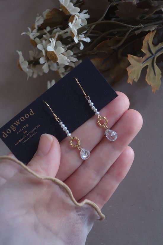 人氣款 | Dogwoodearrings ｜來自日本的手作飾品｜耳環，耳夾，項鍊，髮圈